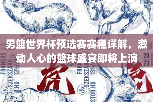 男篮世界杯预选赛赛程详解，激动人心的篮球盛宴即将上演