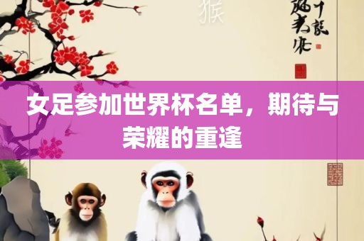 女足参加世界杯名单，期待与荣耀的重逢