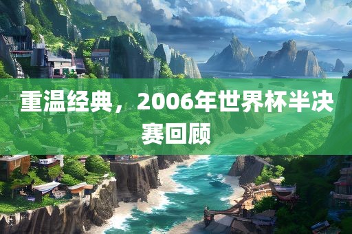 重温经典，2006年世界杯半决赛回顾