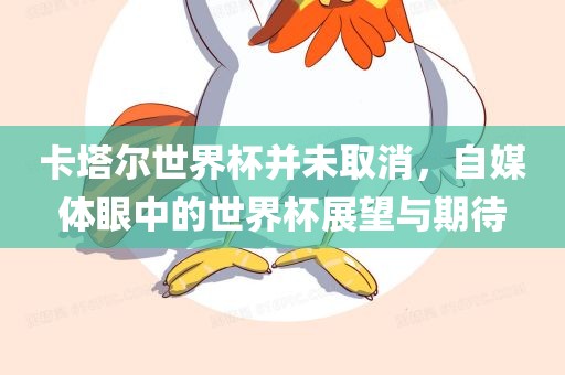 卡塔尔世界杯并未取消，自媒体眼中的世界杯展望与期待广西贺州市华昌新材料有限公司