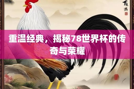 重温经典，揭秘78世界杯的传奇与荣耀