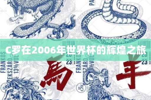 C罗在2006年世界杯的辉煌之旅