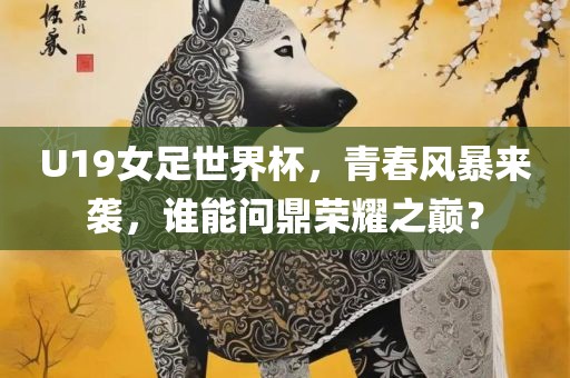 U19女足世界杯，青春风暴来袭，谁能问鼎荣耀之巅？广西贺州市华昌新材料有限公司