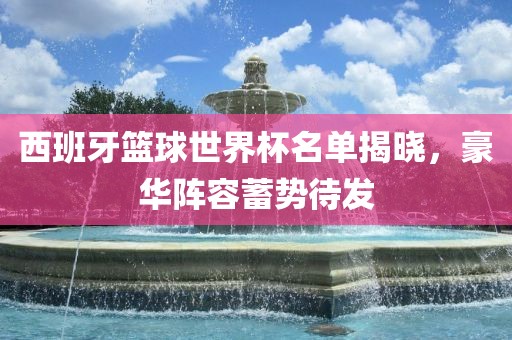 西班牙篮球世界杯名单揭晓，豪华阵容蓄势待发