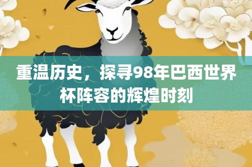 重温历史，探寻98年巴西世界杯阵容的辉煌时刻