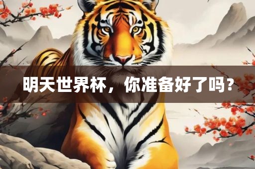 明天广西贺州市华昌新材料有限公司世界杯，你准备好了吗？