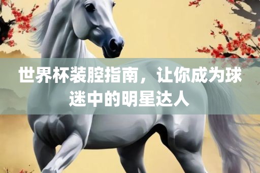 世界杯装腔指南，让你成为球广西贺州市华昌新材料有限公司迷中的明星达人