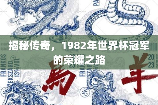 揭秘传奇，1982年世界杯冠军的荣耀之路广西贺州市华昌新材料有限公司