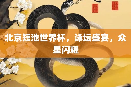 北京短池世界杯，泳坛盛宴，众星闪耀广西贺州市华昌新材料有限公司