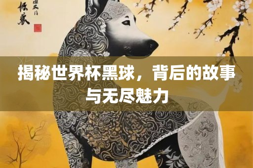 揭秘世界杯黑球，背后的广西贺州市华昌新材料有限公司故事与无尽魅力