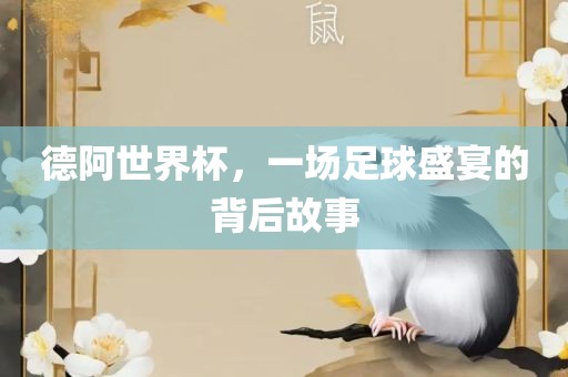 德阿世界杯，一场足球盛宴的背后故事广西贺州市华昌新材料有限公司