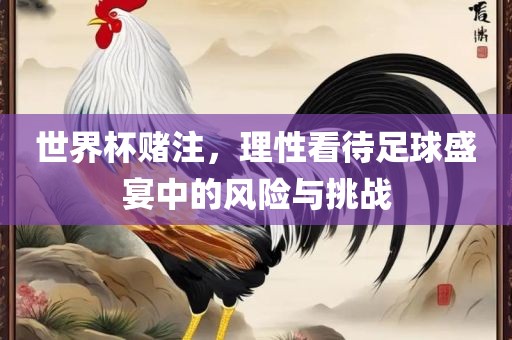世界杯赌注，理性看待足球盛宴中的风险与挑战广西贺州市华昌新材料有限公司