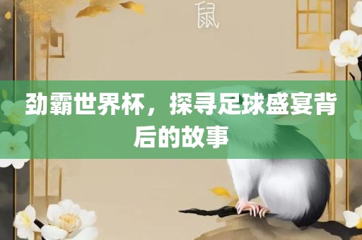 劲霸世界杯广西贺州市华昌新材料有限公司，探寻足球盛宴背后的故事