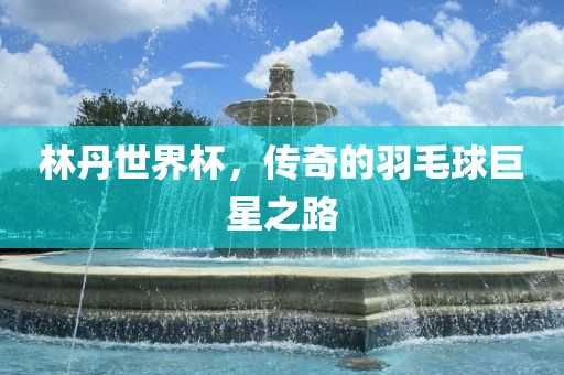 林丹世界杯，传奇的羽毛球巨星之路广西贺州市华昌新材料有限公司