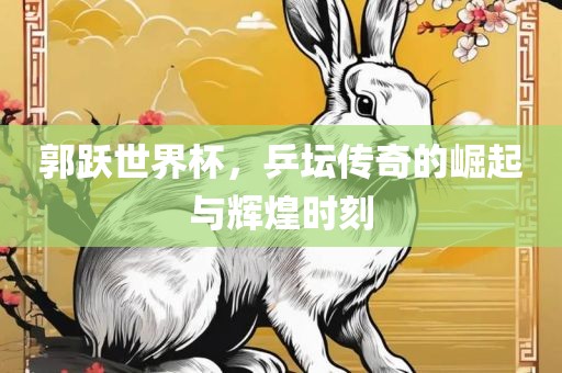 郭跃世界杯，乒坛传奇的崛起与辉煌时刻广西贺州市华昌新材料有限公司
