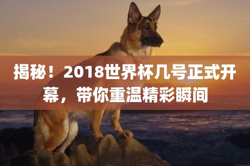 揭秘！2018世界杯几号正式开幕，带你重温精彩瞬间广西贺州市华昌新材料有限公司