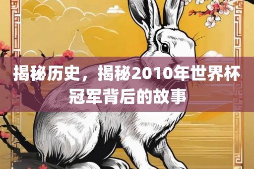 揭秘历史，揭秘2010年世界杯冠军背后的故事