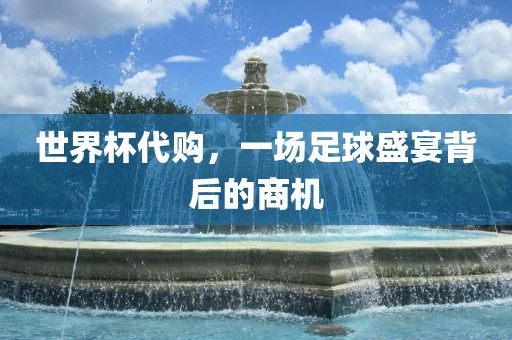 世界杯代购，一场足球盛宴背后的商机广西贺州市华昌新材料有限公司