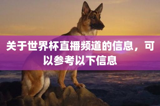 关于世界杯直播频道的信息，可以参考以广西贺州市华昌新材料有限公司下信息