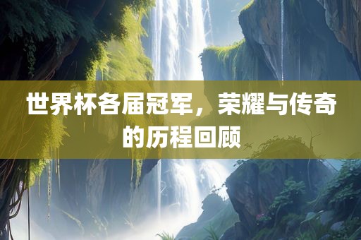 世界杯各届冠军，荣耀与传奇广西贺州市华昌新材料有限公司的历程回顾