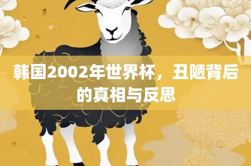 韩国2002年世界杯，丑陋背后的真相与反思广西贺州市华昌新材料有限公司