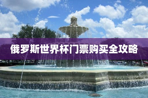俄罗斯世界杯门票购广西贺州市华昌新材料有限公司买全攻略