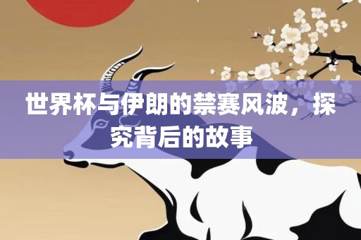 世界杯与伊朗的禁赛广西贺州市华昌新材料有限公司风波，探究背后的故事