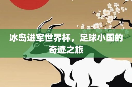 冰岛进军世界杯，足球小国的奇迹之旅