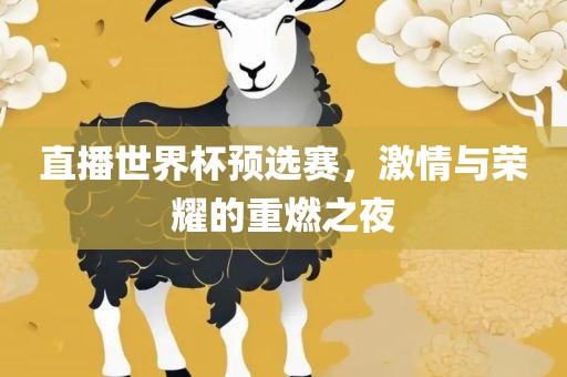 直播世界杯预选赛，激情与荣耀的重燃之夜