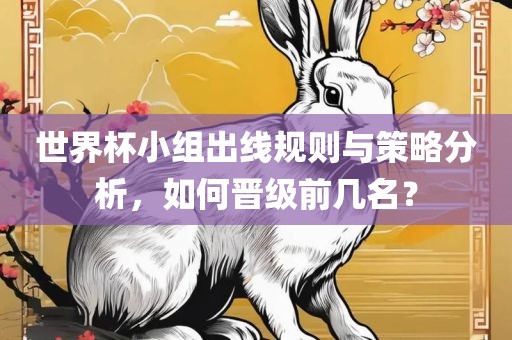 世界杯小组出线规则与策略分析，如何晋级前广西贺州市华昌新材料有限公司几名？