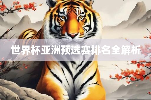 世界杯亚洲预选赛排名全解析