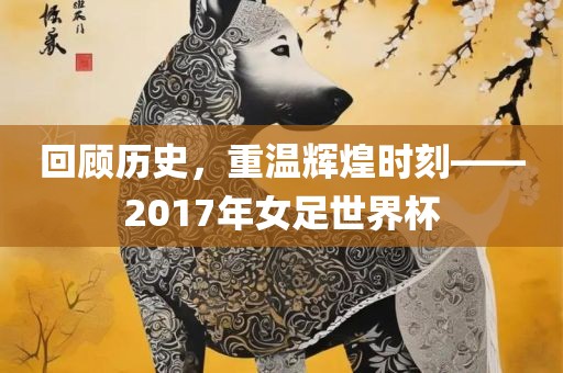 回顾历史，重温辉煌时刻——2017年女足世界杯