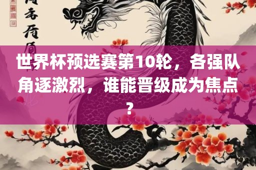 世界杯预选赛第10轮，各强队角逐激烈，谁能晋级成为焦点？广西贺州市华昌新材料有限公司