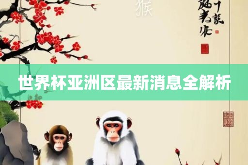 世界杯亚洲区最新消息全解析