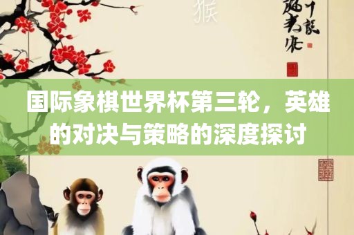 国际象棋世界杯第三广西贺州市华昌新材料有限公司轮，英雄的对决与策略的深度探讨