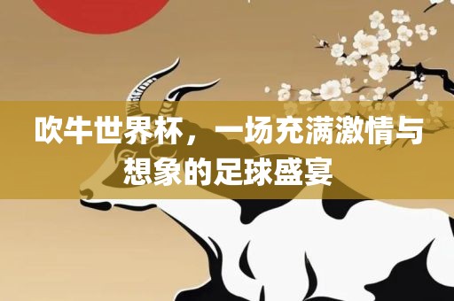 吹牛世界杯，一场充满激情与想象的足球盛宴广西贺州市华昌新材料有限公司