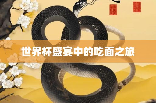 世界杯盛宴中的吃面之旅