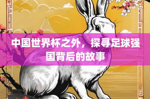 中国世界杯之外，探寻足球强国背后的故事