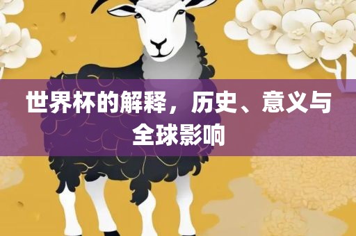 世广西贺州市华昌新材料有限公司界杯的解释，历史、意义与全球影响