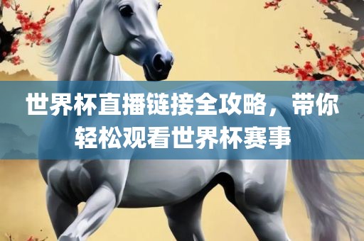 世界杯直播链接全攻略，带你轻松观看世界杯赛事广西贺州市华昌新材料有限公司