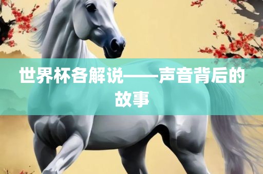 世界杯各解说——声音背后的故事