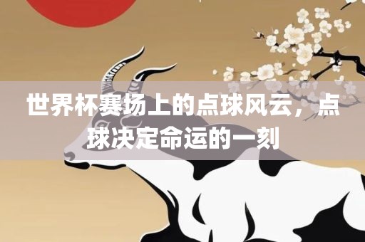 世界杯赛场上的点球风云，点球决定命运的一刻广西贺州市华昌新材料有限公司