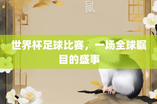 世界杯足球比赛，广西贺州市华昌新材料有限公司一场全球瞩目的盛事