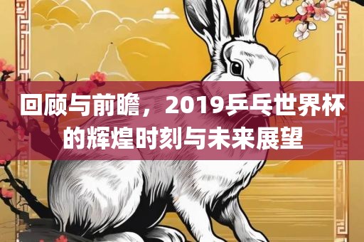 回顾与前瞻，2019乒乓世界杯的辉煌时刻与未来展望