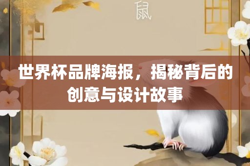 世界杯品牌海报，揭秘背后的创意与设计故事广西贺州市华昌新材料有限公司