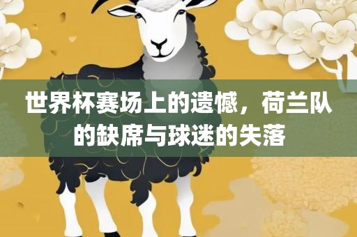 世界杯赛场上的遗憾，荷兰队的缺席与球迷的失落