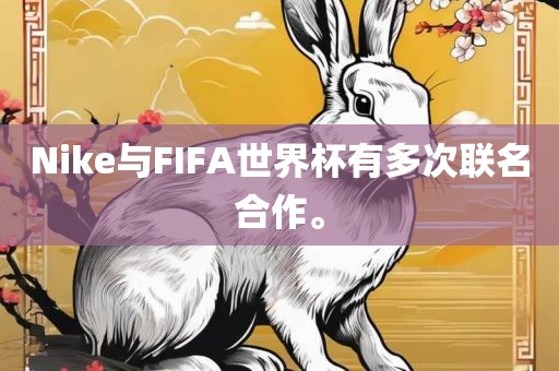 Nike与FIFA世界杯有多次联名合广西贺州市华昌新材料有限公司作。