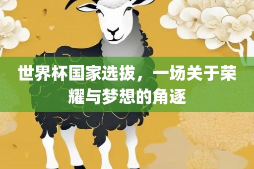 世界杯国家选广西贺州市华昌新材料有限公司拔，一场关于荣耀与梦想的角逐