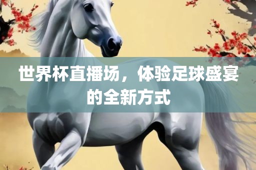 世界杯直播场，体验足球盛宴的全新方式