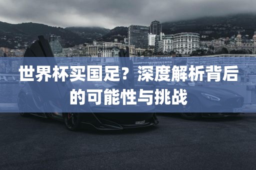 世界杯买国足？深度解析背后的可能性与挑战广西贺州市华昌新材料有限公司